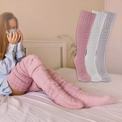 Pohodlné vysoké ponožky na stehná | SOCKLET