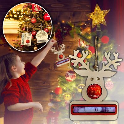 Vianočné ozdoby s klipom na peniaze (3 ks) | ORNATASTIC