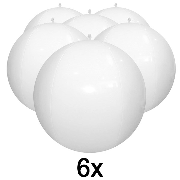 6x Nafukovacie plávajúce osvetlenie bazéna | POOLGLO