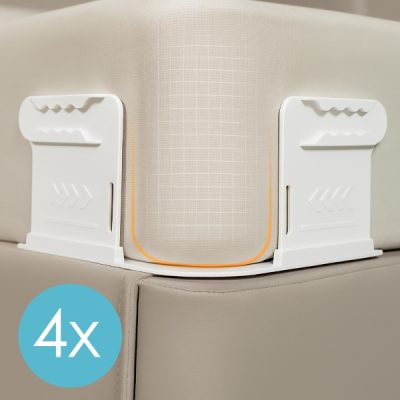 Attaches pour draps qui ne glissent jamais (4pcs) | EVOHOLD