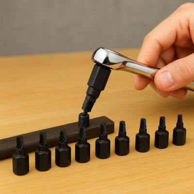 Súprava 10 ks vyťahovačov skrutiek | SCREWX